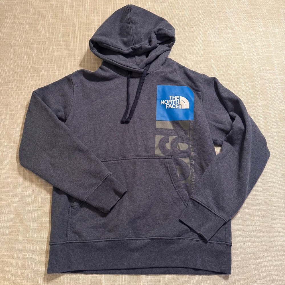 The North Face Mens Grey 1966 Alpine Equipment Specialists Hoodie Medium